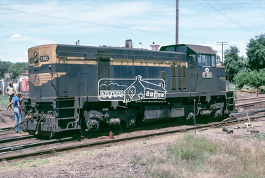 Photograph, Wheat train derailment near the yards of Dunolly Railway Station, Dunolly, Victoria, c.1983, 1983