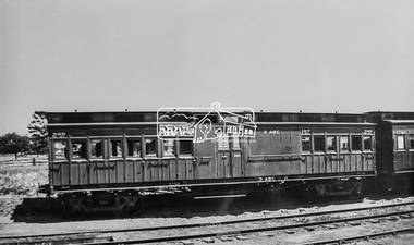 Photograph, George Coop, Passenger carriage 3 ABC, Victorian Railways, 1962