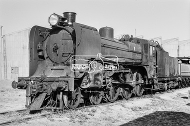 Photograph, George Coop, A2 Class Steam locomotive, Newport Railway Workshops, c.Feb.1964