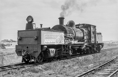 Photograph, George Coop, Garratt locomotive No. 2, Fyansford Cement Works Railway, c.Feb. 1964