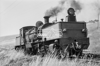 Photograph, George Coop, Garratt locomotive No. 2, Fyansford Cement Works Railway, c.Feb. 1964