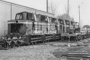 Photograph, George Coop, Newport Railway Workshops, 31 August 1983, 1983