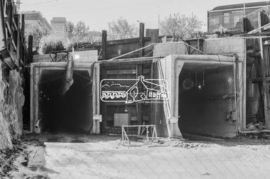 Photograph, George Coop, Open Day to view the Melbourne Underground Rail Loop (City Loop) construction, c.1980, 1983