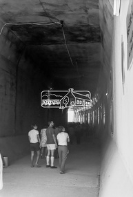 Photograph, George Coop, Open Day to view the Melbourne Underground Rail Loop (City Loop) construction, c.1980, 1983