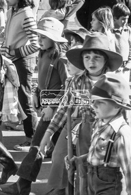 Photograph, Eltham Community Festival Grand Parade, Main Road near Arthur Street, Eltham, 6 August 1977, 1977