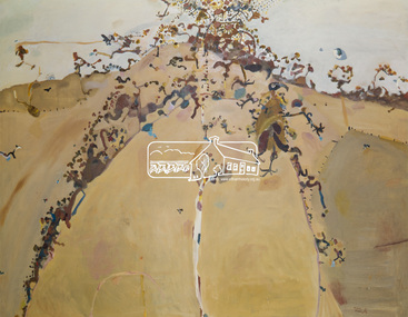 Photograph, 'Chasing Bird Landscape' 1969, John Olsen, 1971