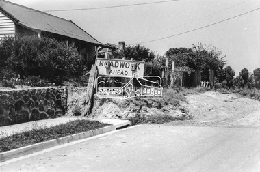 Photograph, Looking southeast near 80 Bible Street, Eltham, c.September 1966, 1966c