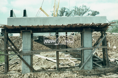 Photograph, Construction of Lower Plenty Bridge, c.August 1966, 1966