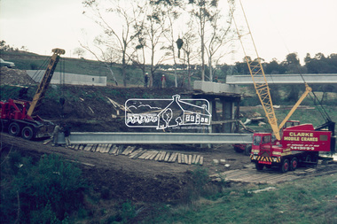 Photograph, Construction of Lower Plenty Bridge, c.August 1966, 1966