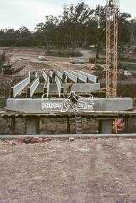 Photograph, Construction of Lower Plenty Bridge, c.August 1966, 1966
