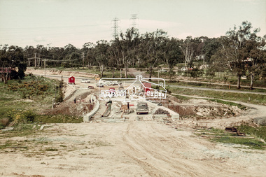Photograph, Construction of Lower Plenty Bridge, c.September 1966, 1966