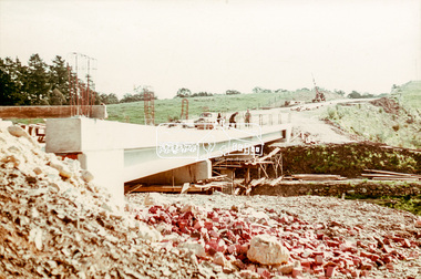 Photograph, Construction of Lower Plenty Bridge, c.September 1966, 1966