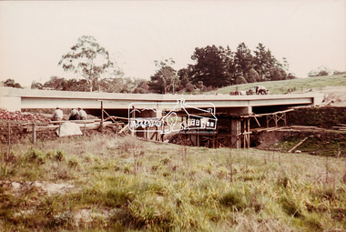 Photograph, Construction of Lower Plenty Bridge, c.September 1966, 1966