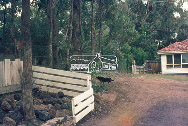 Photograph, East end of Bridge Street, Eltham, 7 August 1967, 1967