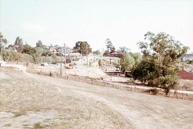 Photograph, Main Road widening, Eltham, c.March 1968, 1968