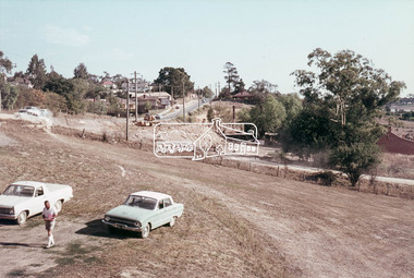 Photograph, Main Road widening, Eltham, c.March 1968, 1968