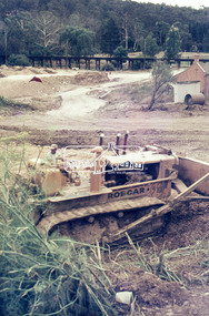 Photograph, Roadworks for Main Road widening, c.March 1968, 1968
