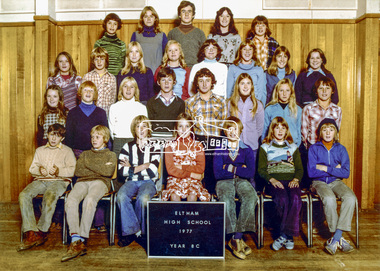 Photograph, Year 8C, Eltham High School, 1977