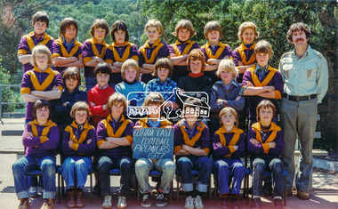 Photograph, Eltham East Primary School, Football Premiers, 1977 (undefeated)