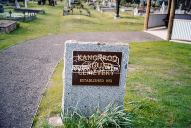 Photograph, A walk through the cemetery at Kangaroo Ground, Diana Bassett-Smith, 1 October 2001, 2001