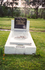 Photograph, A walk through the cemetery at Kangaroo Ground, Diana Bassett-Smith, 1 October 2001, 2001