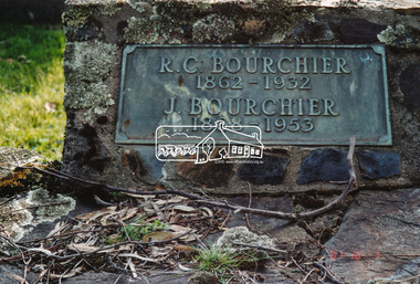 Photograph, Bourchier graves; A walk through the cemetery at Kangaroo Ground, Diana Bassett-Smith, 1 October 2001, 2001