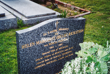 Photograph, A walk through the cemetery at Kangaroo Ground, Diana Bassett-Smith, 1 October 2001, 2001