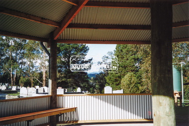 Photograph, A walk through the cemetery at Kangaroo Ground, Diana Bassett-Smith, 1 October 2001, 2001