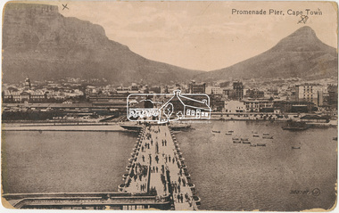 Postcard, Postcard to Lily Howard from Eric, Cape Town, c.1915, 1915