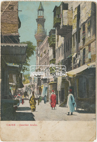 Postcard, Postcard to Lily Howard from Robert Harris, Gizeh, Egypt, 24 February (1916), 1916