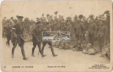 Postcard, Postcard to Lily Howard from Charlie Harris, Wareham, England, 30 March 1917, 1917