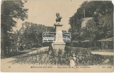 Postcard, Postcard to Lily Howard's mother from Harold (?), Boulonge-sur-Mer, France, c.9 February 1918, 1918