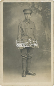 Postcard, Possibly a Sinclair family member, 1918c
