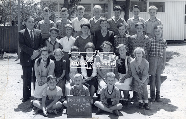 Photograph, Panton Hill State School, Grades V to VIII, 1955, 1955