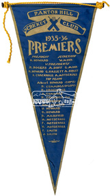 Pennant, Panton Hill Cricket Club 1935-1936 Premiers, 1935