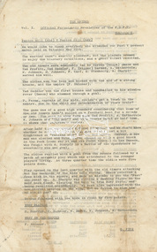 Newsletter, The Spider, Official Newsletter of the Panton Hill Football Club, Vol. 1, Edition 6 (1971), 1971