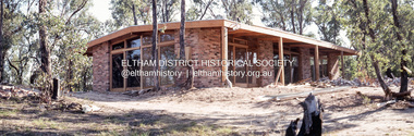 Photograph, Michael Wood, Wood family home during construction, 184 Progress Road, Eltham North, 1969, 1969