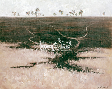 Photograph, "Burnt Stubble" - David Armfield, 1971