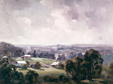 Photograph, Painted by A.E. Newbury, 1971