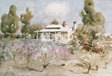 Photograph, Painted by Walter Withers, 1971