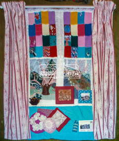 Photograph, Judge Book Banner project, 1990, 1990
