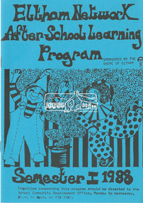 Booklet, Eltham Network After School Learning Program, Semester I, 1988