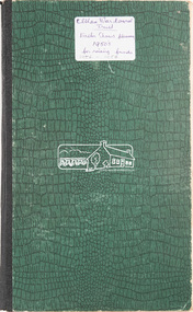 Minute Book, Eltham War Memorial Trust; Easter Gymkhana Committee Minutes, 19 Nov 1954-6 Jun 1958