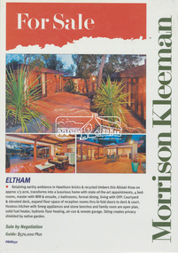 Advertising, Real Estate For Sale advertisement, 152 Progress Road, Eltham North, March 2007, 2007