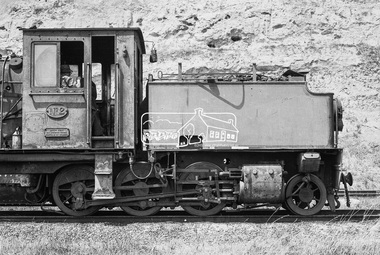 Photograph, Garratt locomotive No. 2, Fyansford Cement Works Railway, November 1962, 1962