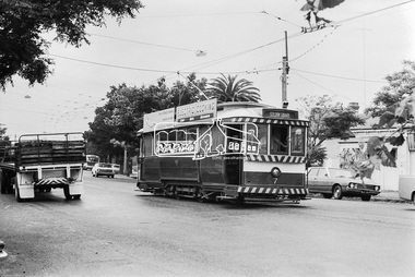 Photograph, Bendigo Tramways No. 7 en route to Golden Square, January 1972, Jan 1972
