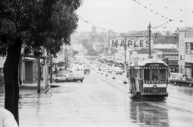 Photograph, Bendigo Tramways No. 26 descending Mitchell Street en route to Eaglehawk, January 1972, Jan 1972