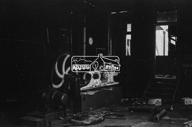 Photograph, Timber salvage during demolition of former Templestowe Cool Store, c.November 1974, November 1974