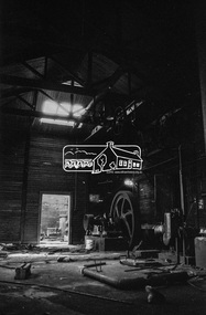 Photograph, Timber salvage during demolition of former Templestowe Cool Store, c.November 1974, November 1974