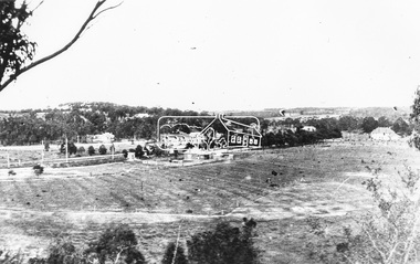 Photograph, Elevated view, most likely of Hursbridge, c.1910